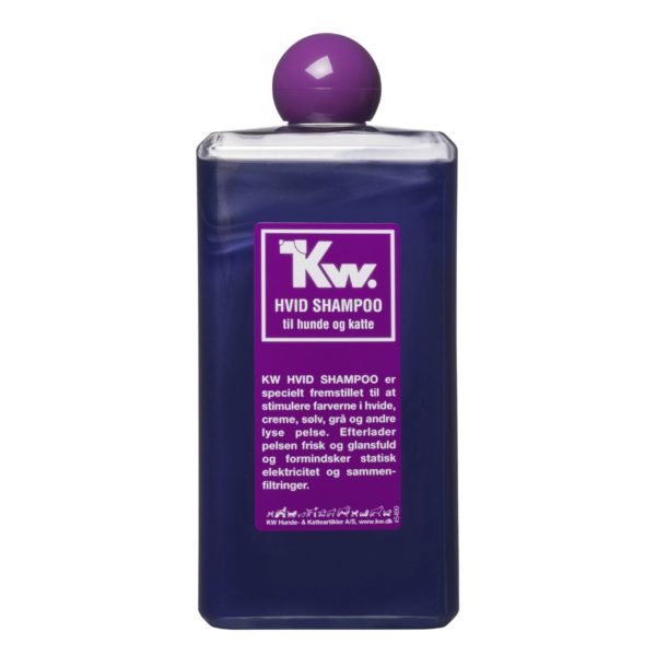 KW Shampoo for hvite hunder